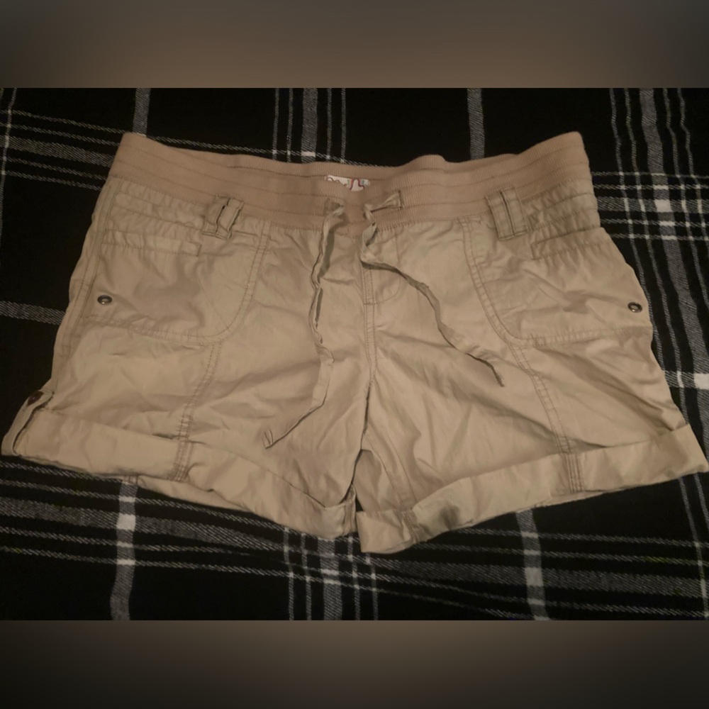 OP Women's Tan Shorts